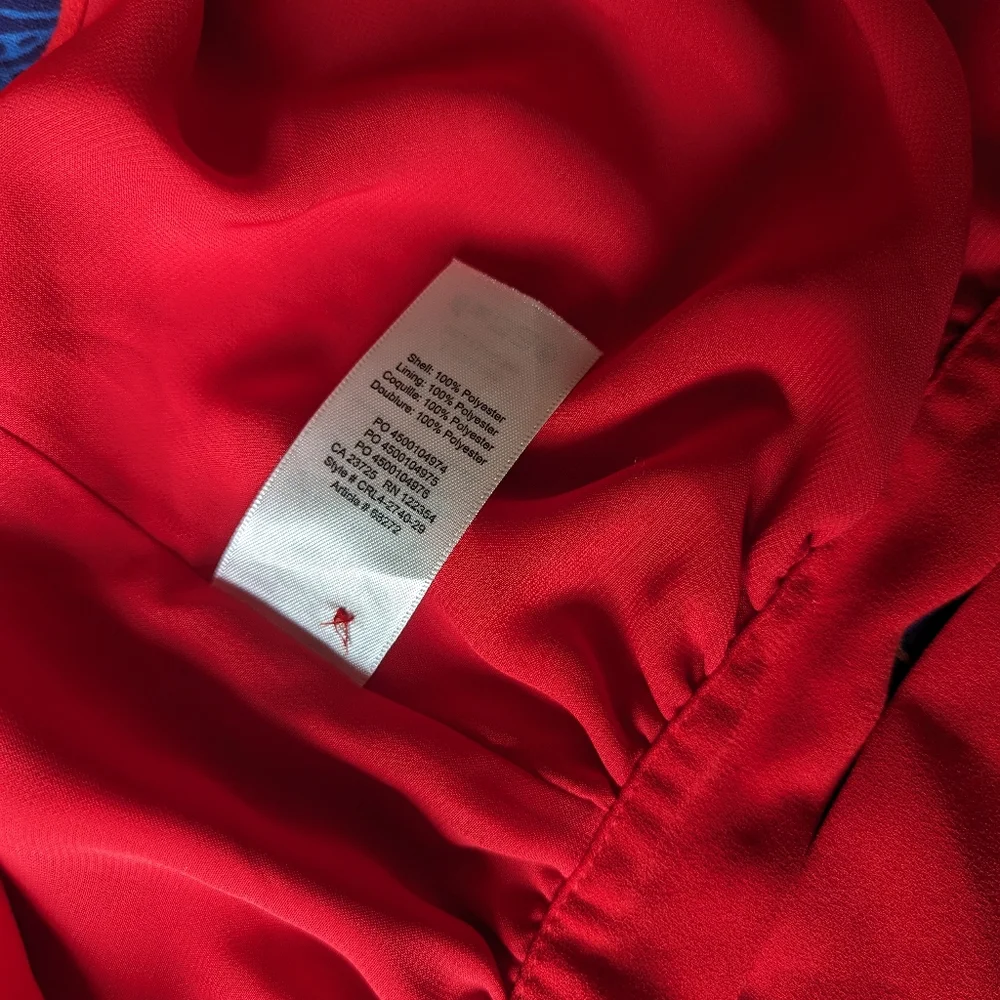 Wilfred | Aritzia Red Patrice Halter Top, Tie Back, Size XS - Picture 5 of 10
